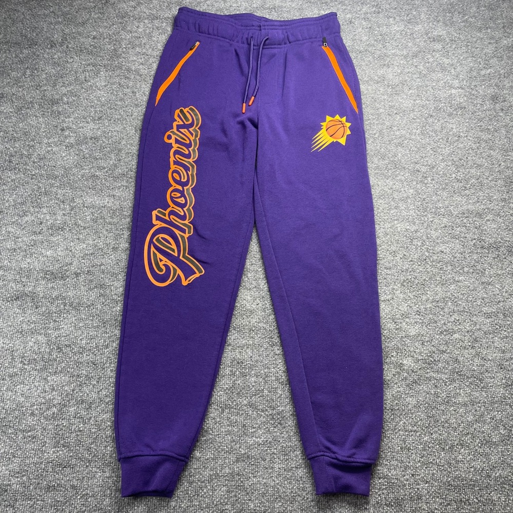 NBA Ultra Game Phoenix Suns Mens Purple Fleece Jogger Sweatpants Small